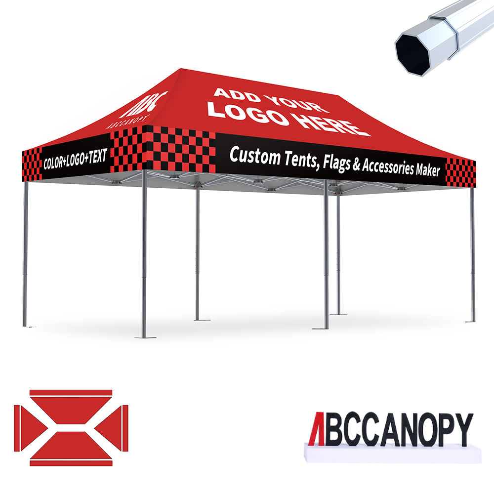 ABCCANOPY 10x20 S1/S2/S3/S4 Professional Custom Canopy Tent