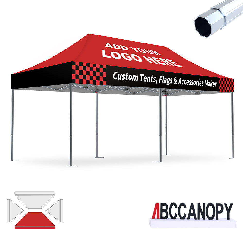 ABCCANOPY 10x20 S1/S2/S3/S4 Professional Custom Canopy Tent