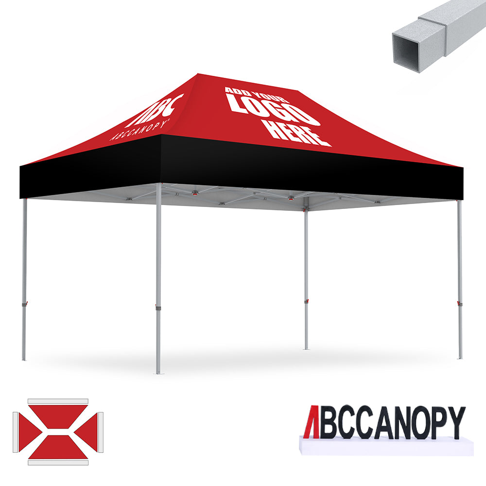 S2 Crux Start™-Core Custom Canopy Tent Square Tube 10x10, 10x15, 10x20