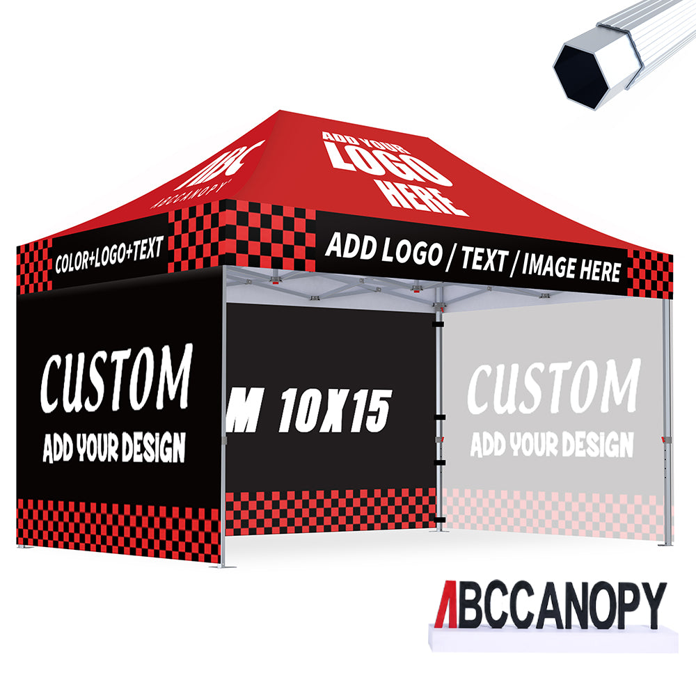S3 BenchMark Brio™ Fort Custom Aluminum Canopy 10x10, 10x15, 10x20