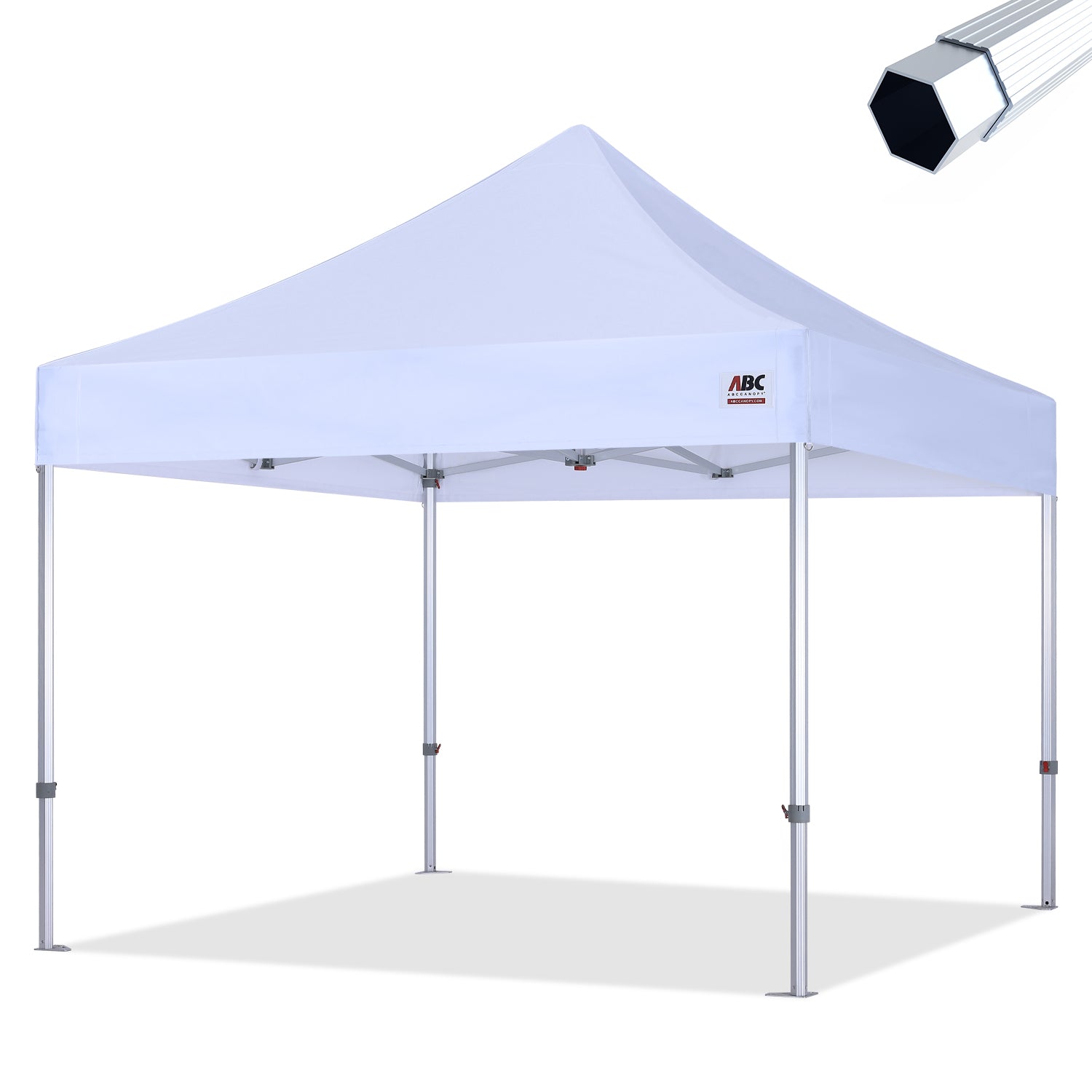 ABCCANOPY S3 BenchMark Brio™ Fort Aluminum Hex Canopy Tent 10x10/10x15/10x20
