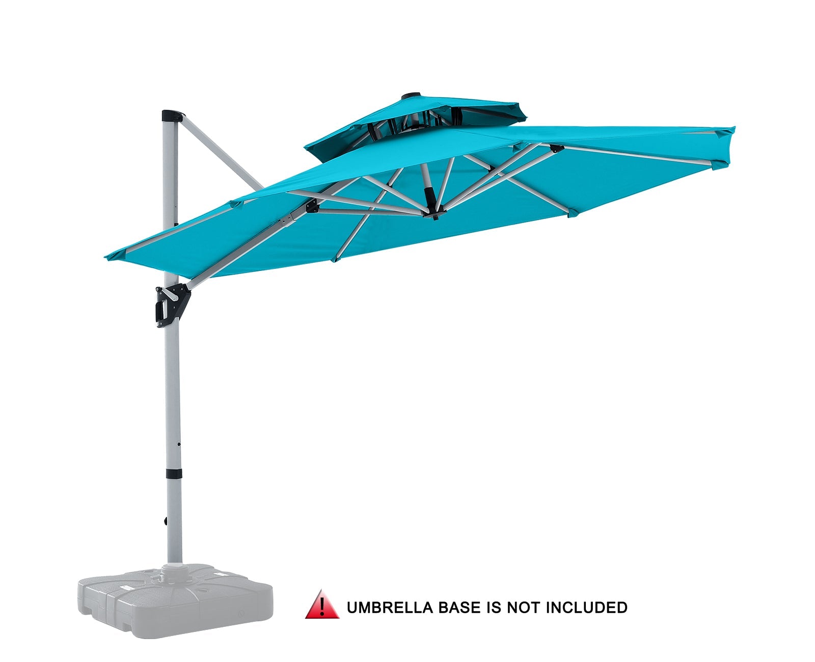 Cantilever Patio Umbrella Double Top Round Umbrella