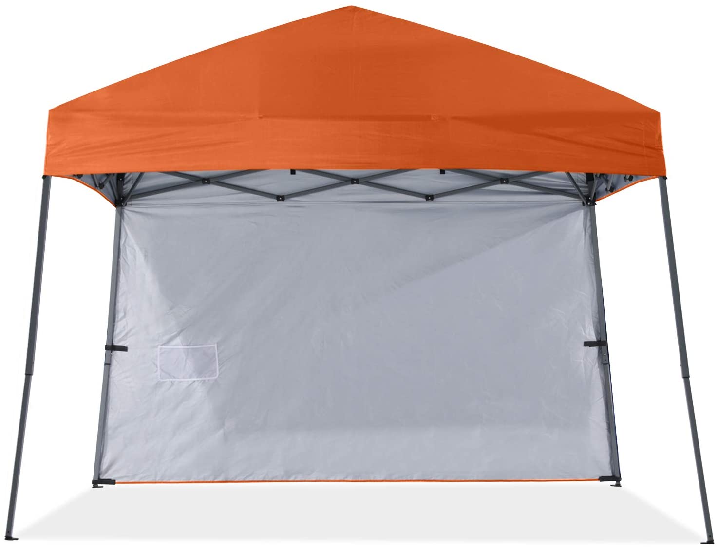 orange outdoor easy up tent ABCCANOPY Knoll Shade™ Outdoor Beach Camping Canopy Tent with 1 Sun Wa