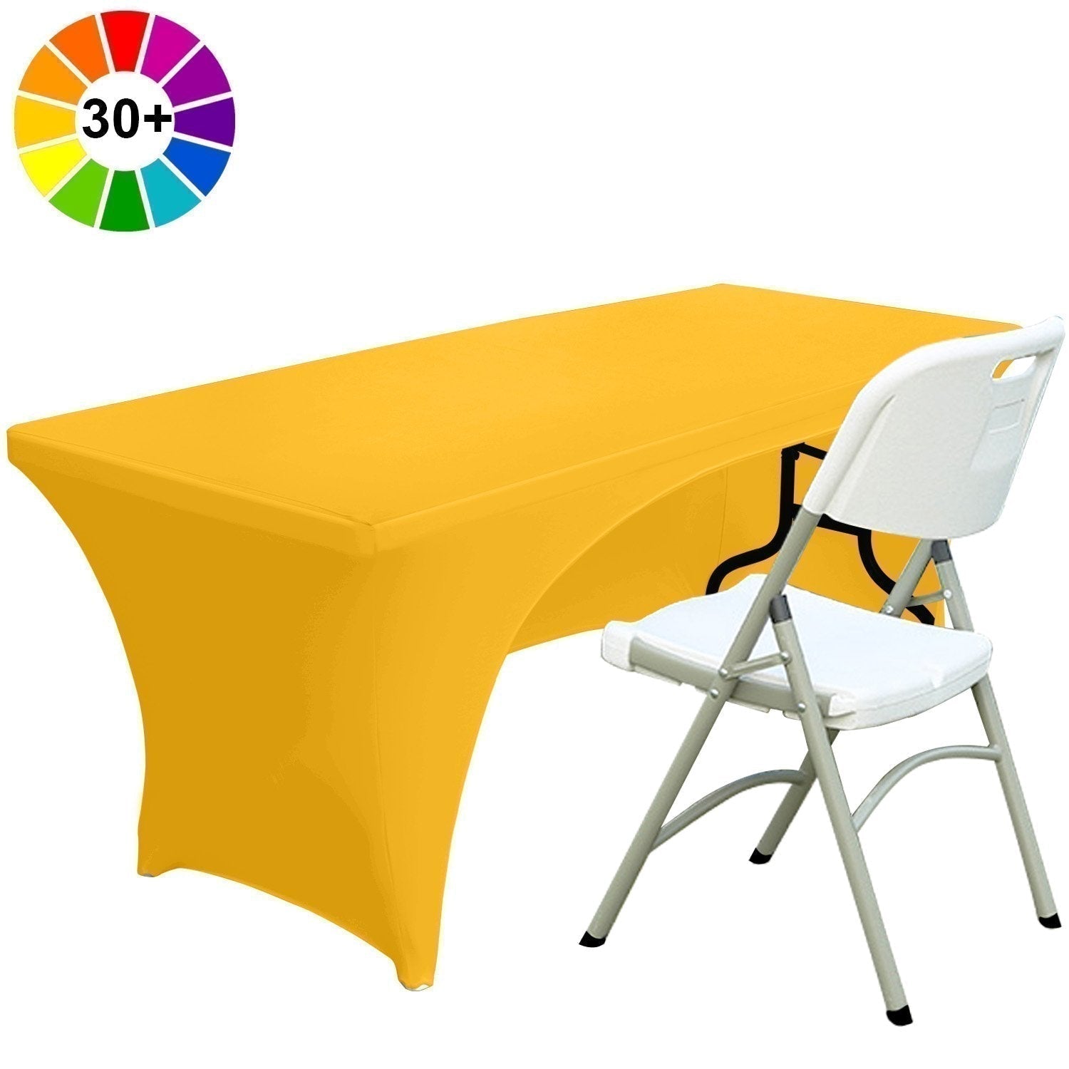 Spandex Table Cover Fitted Polyester Tablecloth - ABC-CANOPY