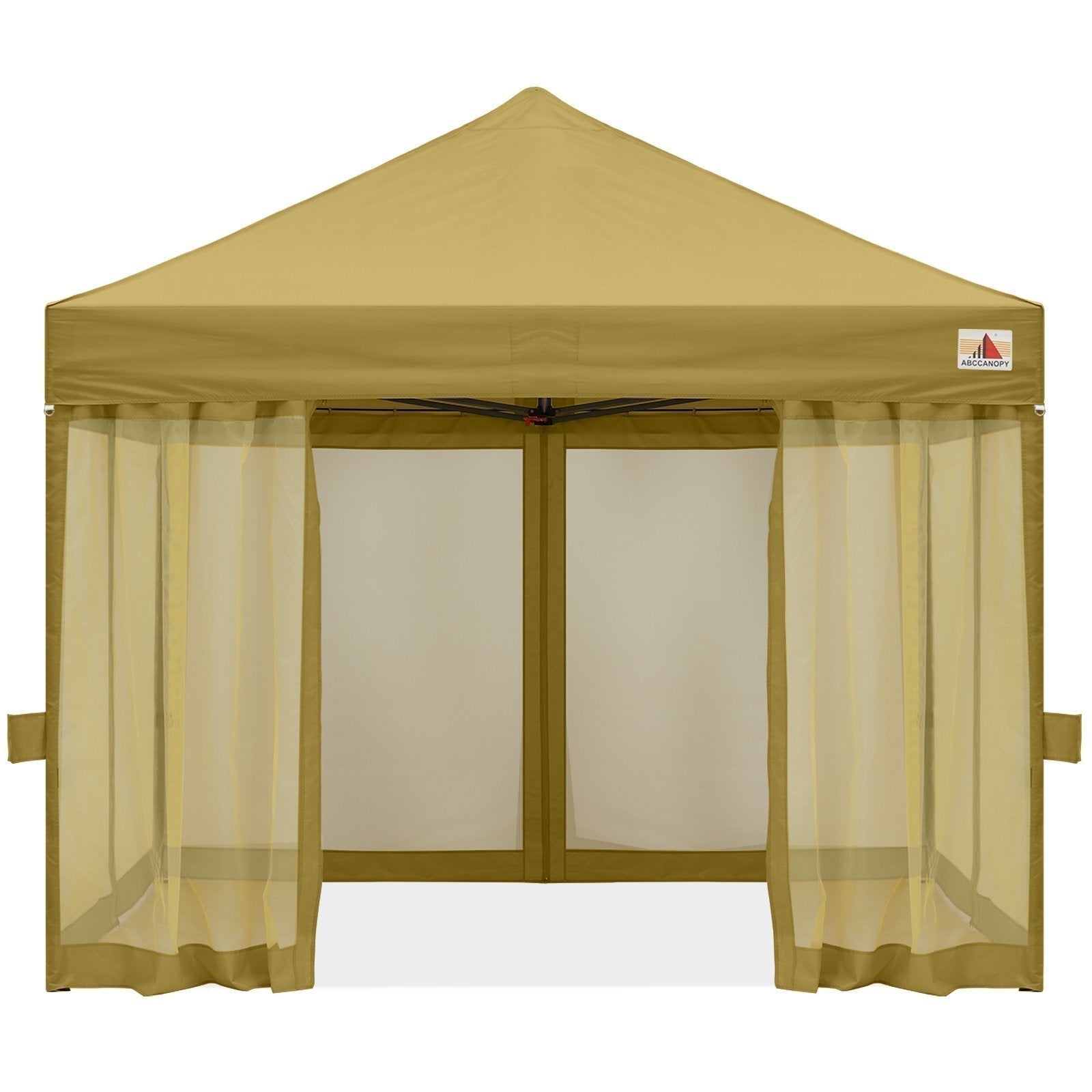 10x10 Pop Up Gazebo Canopy Tent Instant Outdoor Screen House with Netting Walls - ABC-CANOPY