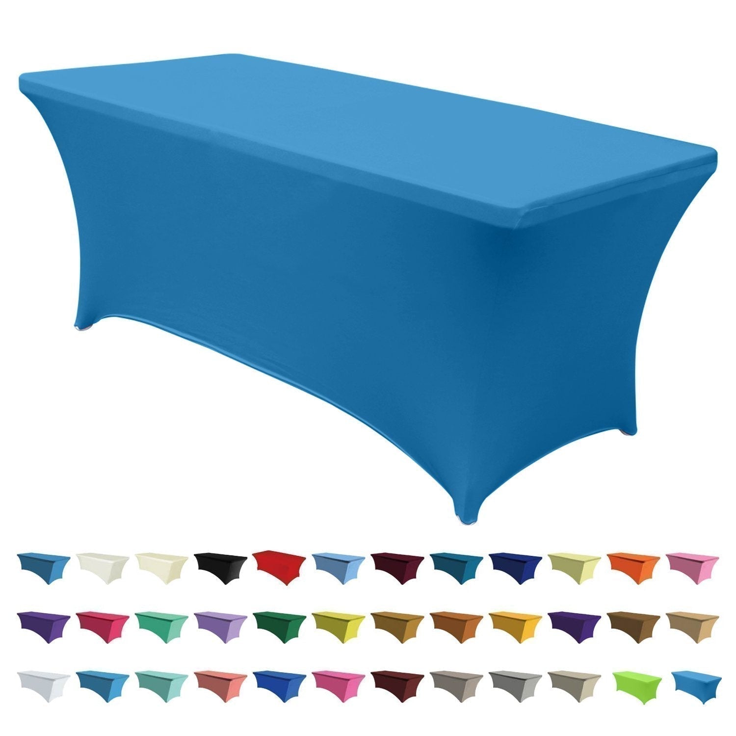 Spandex Tablecloths for Home Rectangular Table - ABC-CANOPY