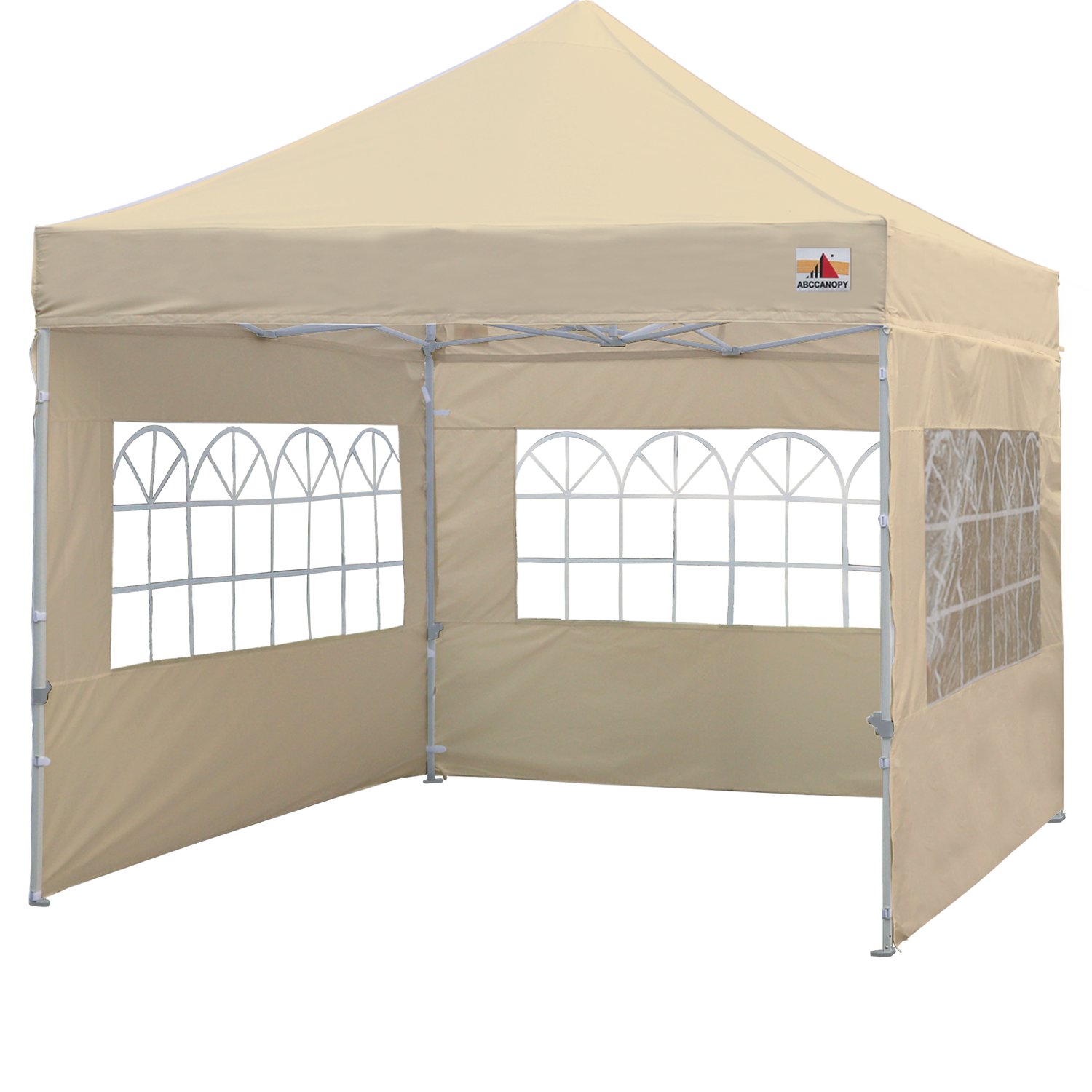 ABCCANOPY S1 Nova Base™-Lite Commercial Pop Up Canopy Tent with Window Sidewalls 4-Pack