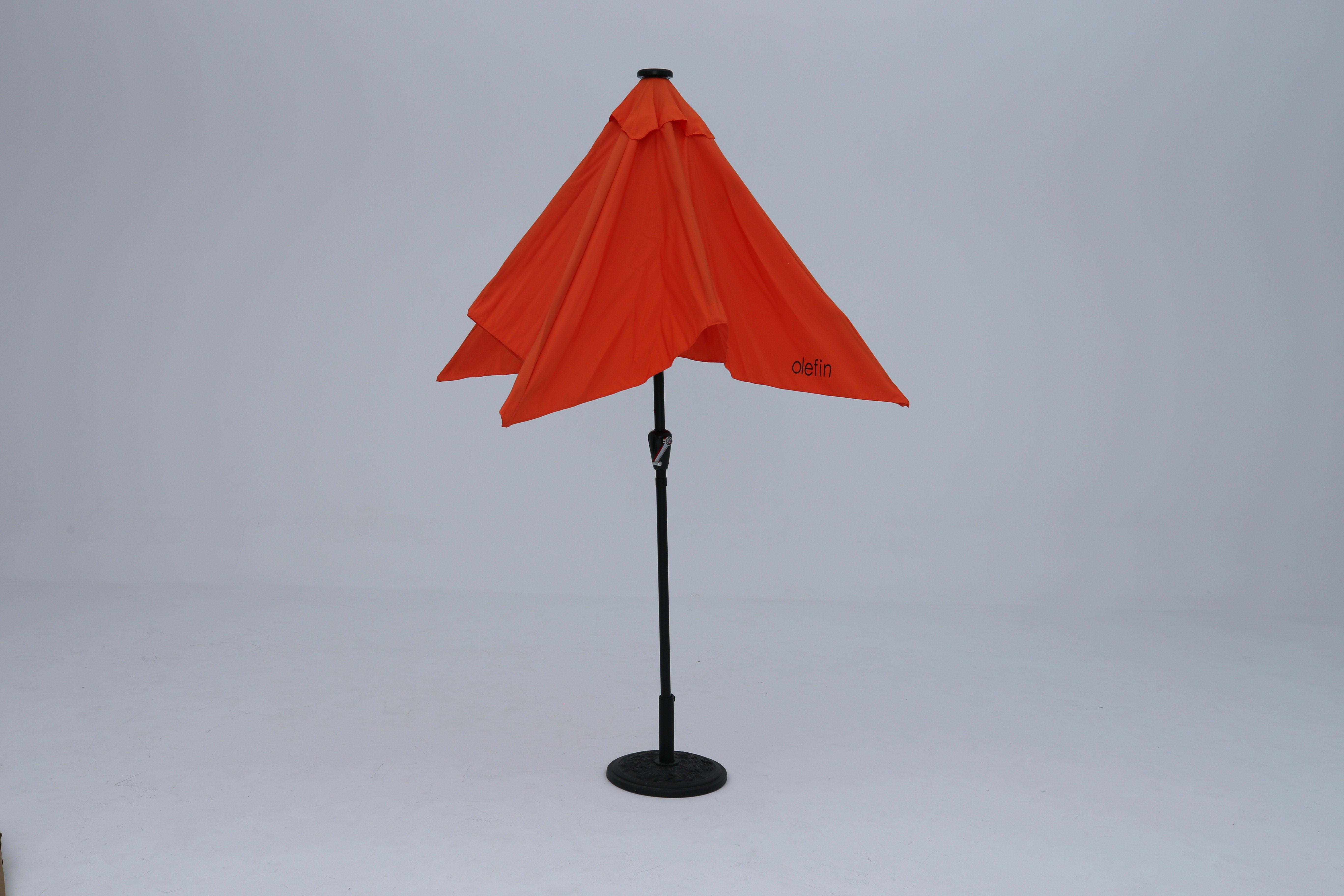 Olefin Patio Umbrella Half Round Outdoor Umbrella - ABC-CANOPY