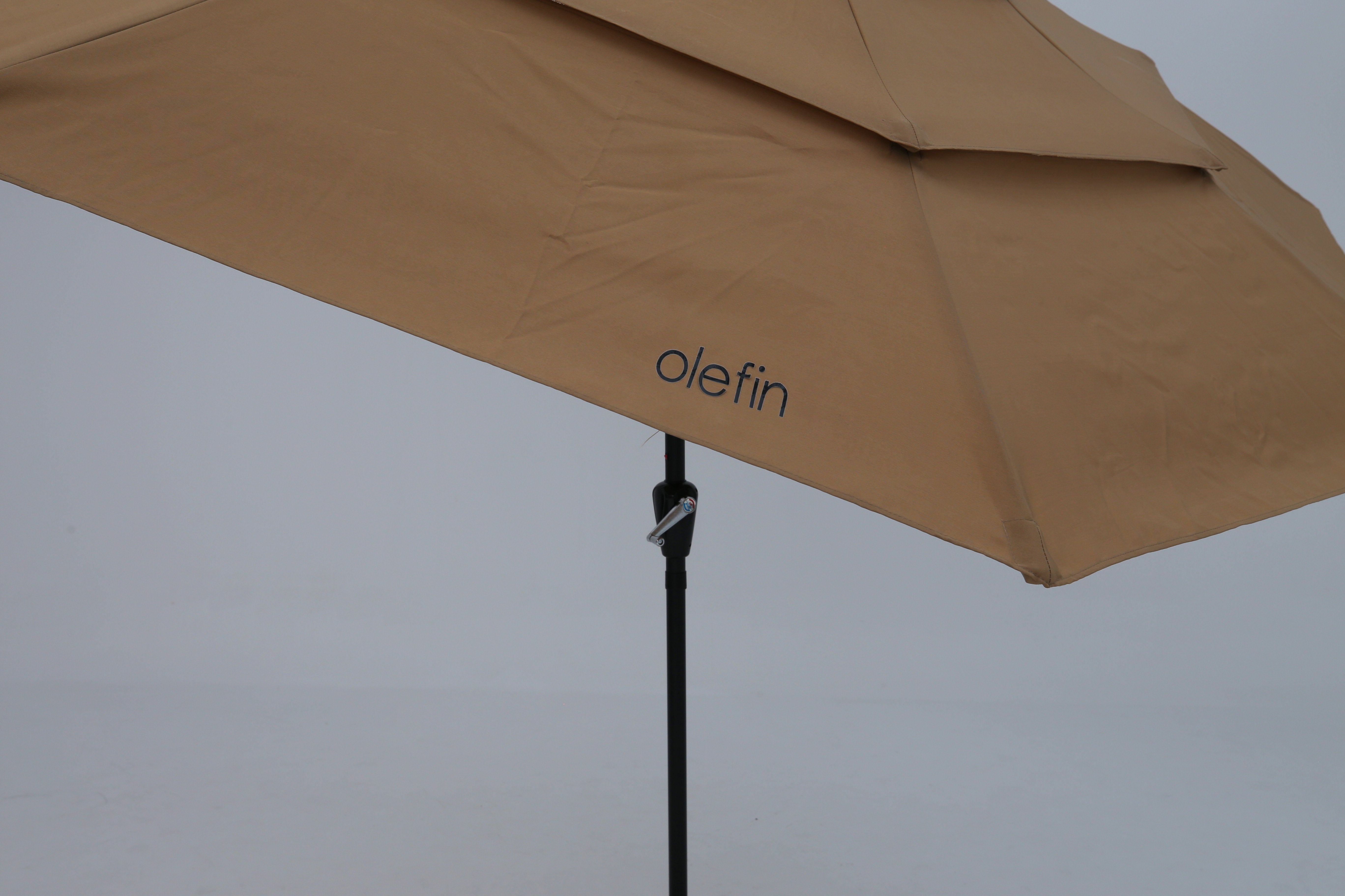 Olefin 3 Tiers Market Umbrella Patio Umbrella - ABC-CANOPY