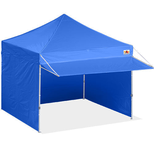 commercial canopy tent ABCCANOPY S1 Commercial Pop Up 10x10/10x20 Canopy Tent with Awning and Sidewalls Black / 10x10