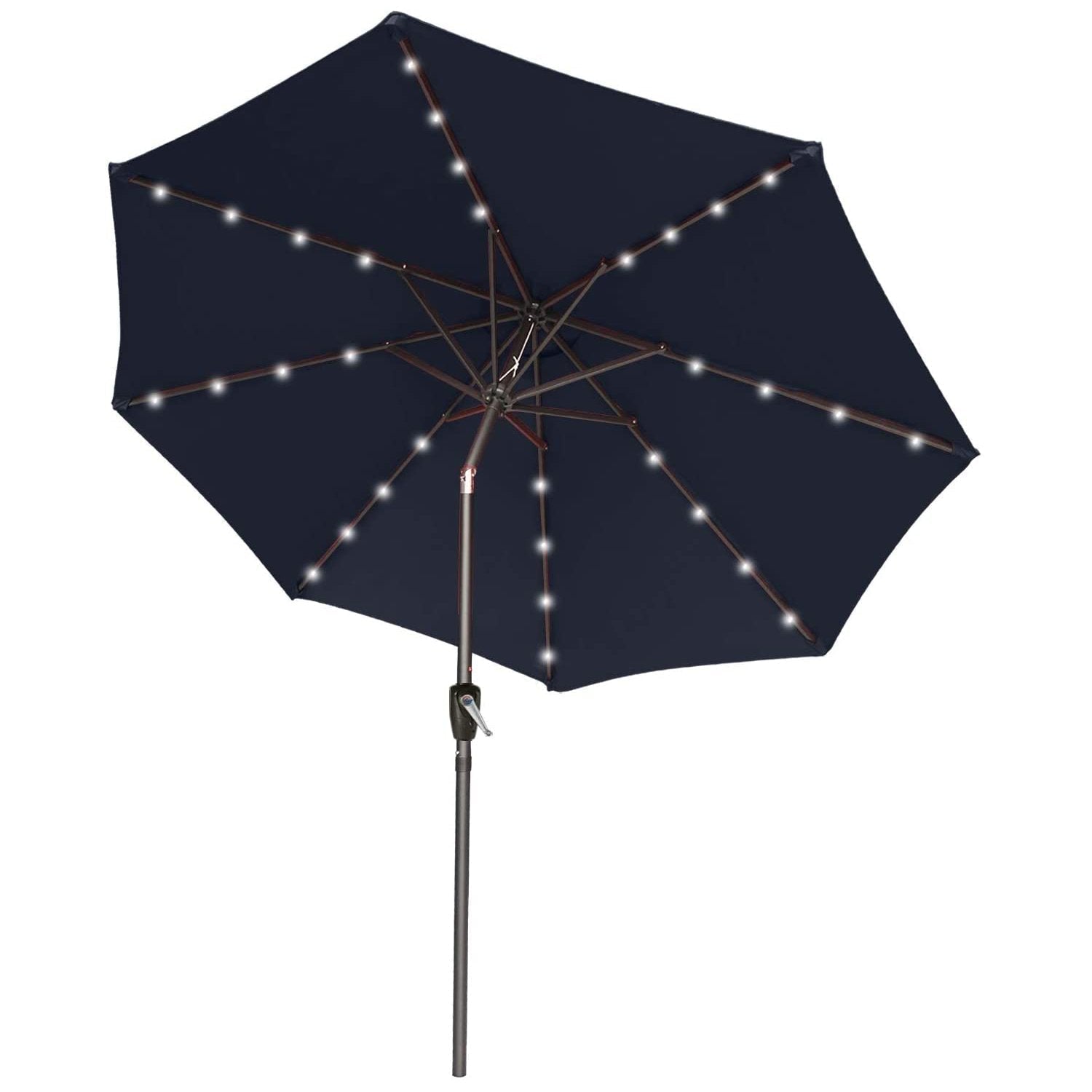 Patio Solar Umbrella Outdoor with 32LED Lights - ABC-CANOPY